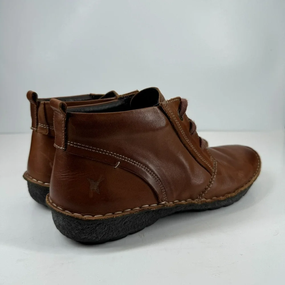 Pikolinos Chile Men's 9/42 Brown Leather Comfort Handcrafted Chukka Ankle Boots